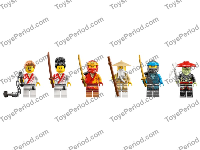 LEGO 71787 Creative Ninja Brick Box Set Parts List