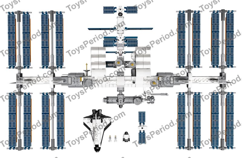 LEGO 21321 International Space Station Set Parts List