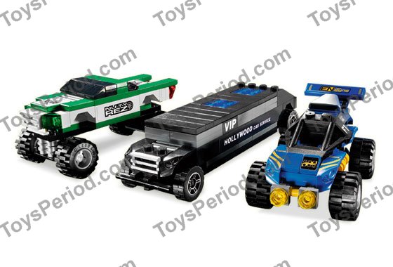 LEGO 8495 Crosstown Craze Instructions and Parts List