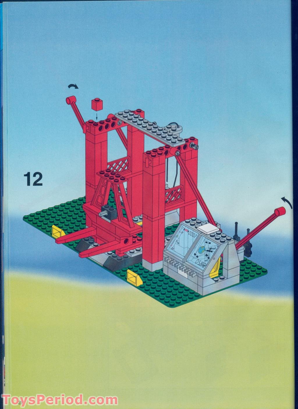 LEGO 6339 Shuttle Launch Pad Instructions and Parts List