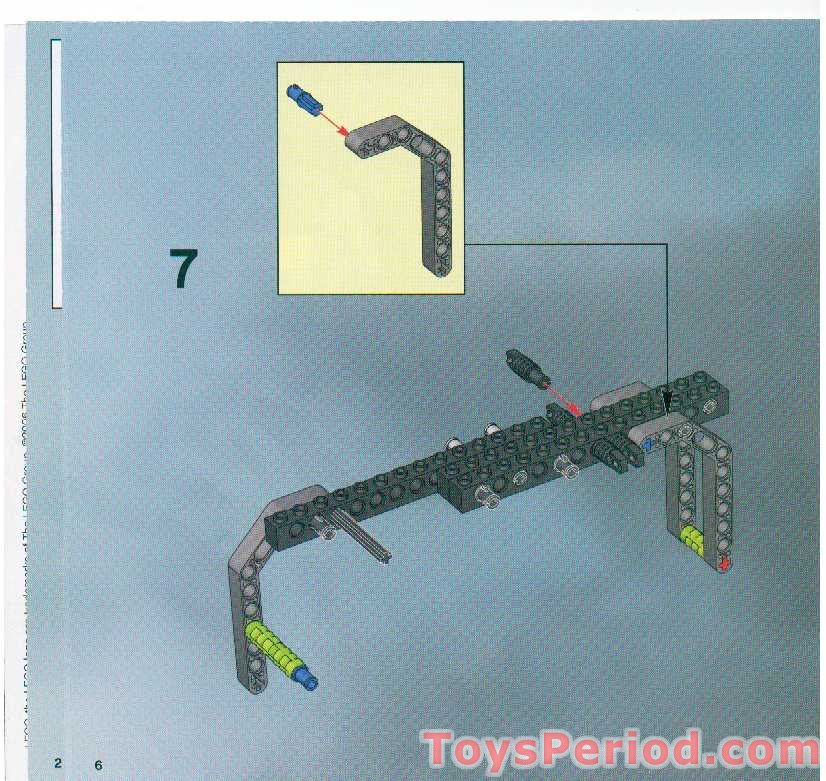 LEGO 7704 Sonic Phantom Instructions and Parts List