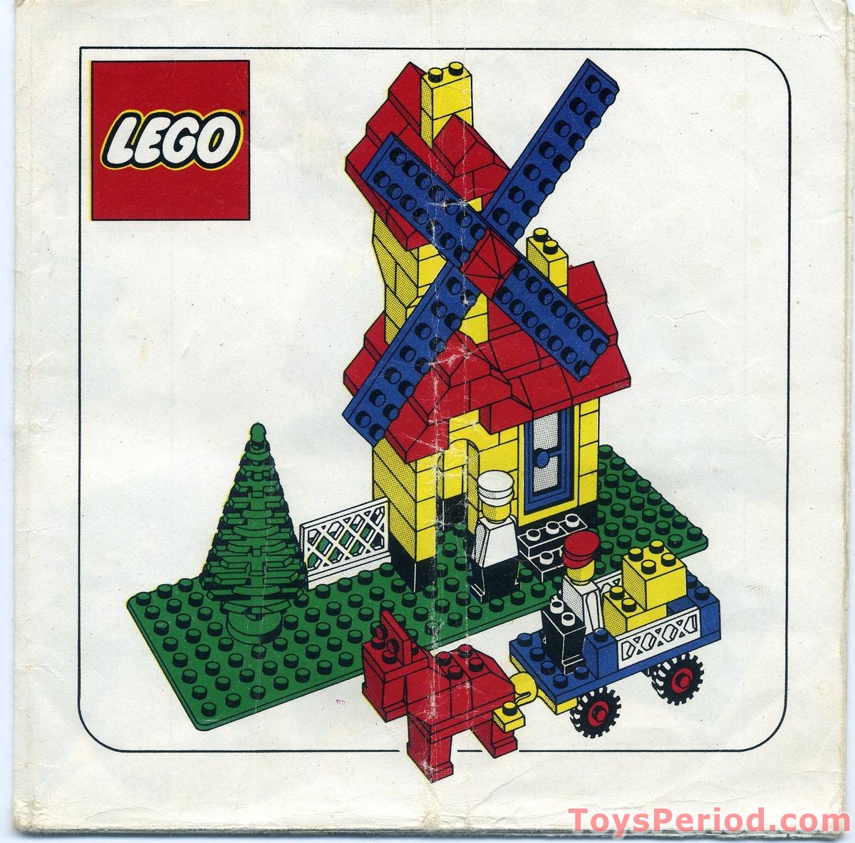 LEGO 00-4 Weetabix Promotional Windmill Instructions and Parts List