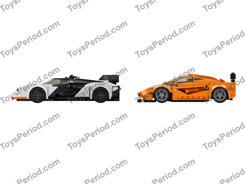 LEGO 76918 McLaren Solus GT & McLaren F1 LM Set Parts List