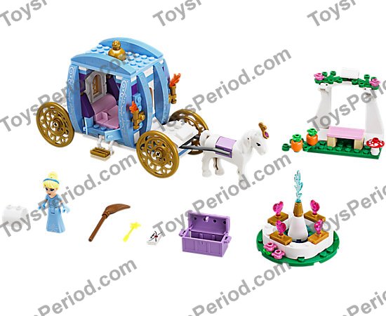 LEGO 41053 Cinderella's Dream Carriage Set Parts List
