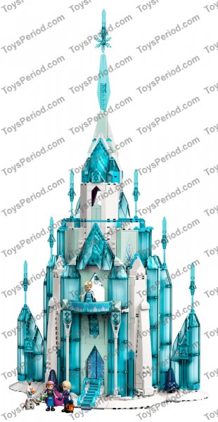 LEGO 43197 The Ice Castle Set Parts List