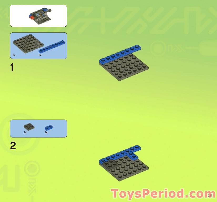 LEGO 7067 Jet-Copter Encounter Instructions and Parts List