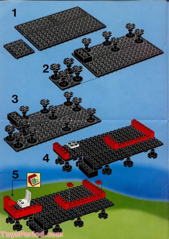 LEGO 6377 Delivery Center Instructions and Parts List