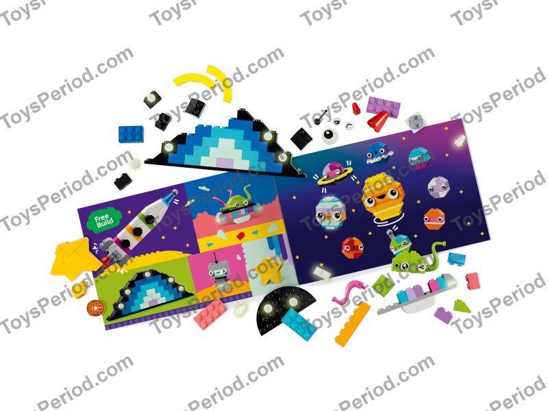 LEGO 11037 Creative Space Planets Set Parts List