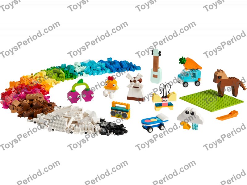 LEGO 11038 Vibrant Creative Brick Box Set Parts List