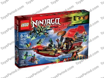 LEGO 70738 Final Flight of Destiny's Bounty Set Parts List