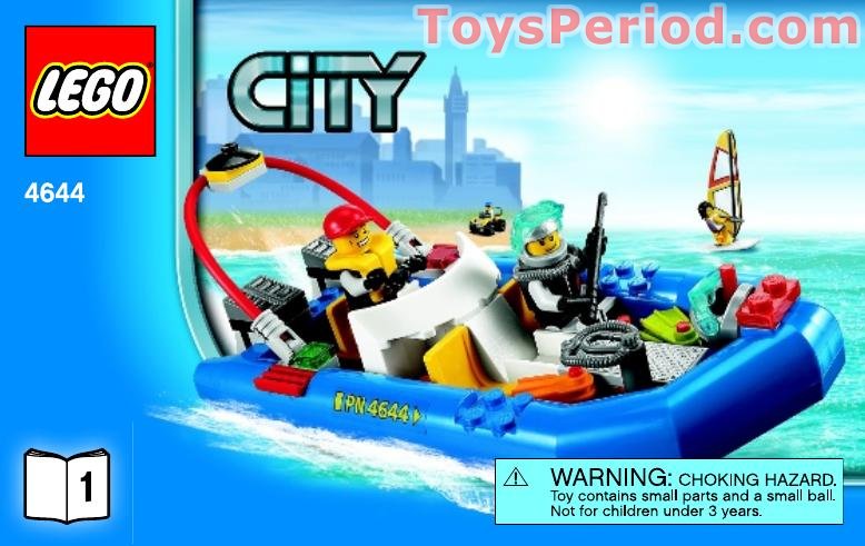 LEGO 4644 Marina Instructions and Parts List