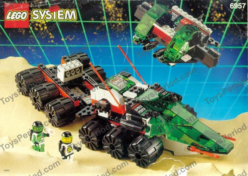 LEGO 6957 Solar Snooper Instructions and Parts List