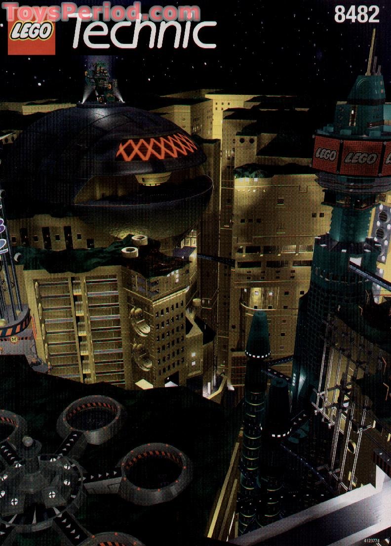 LEGO 8482 Cybermaster Instructions and Parts List