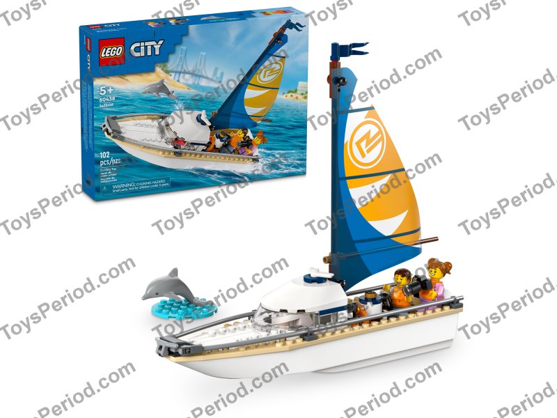 LEGO 60438 Sailboat Set Parts List