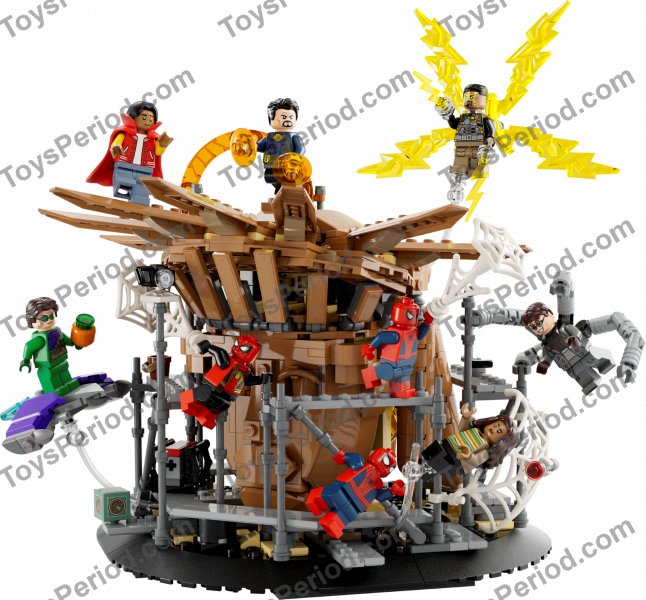 LEGO 76261 Spider-Man Final Battle Set Parts List