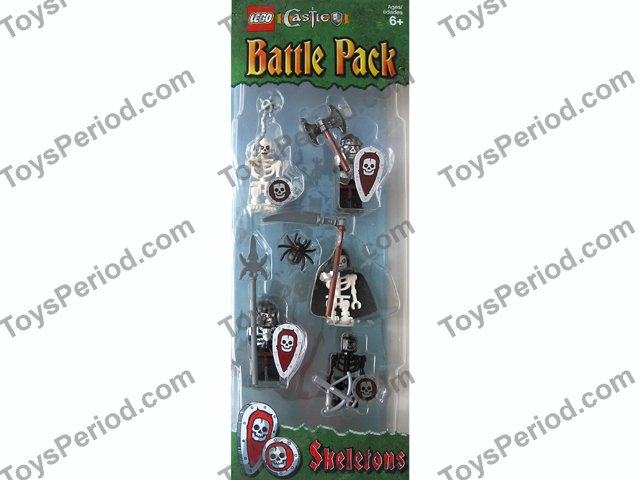 LEGO 852272 Battle Pack Skeletons Set Parts List