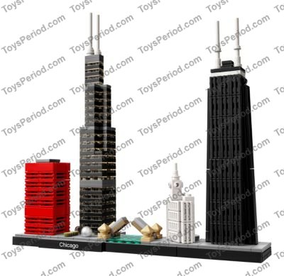 LEGO 21033 Chicago Set Parts List
