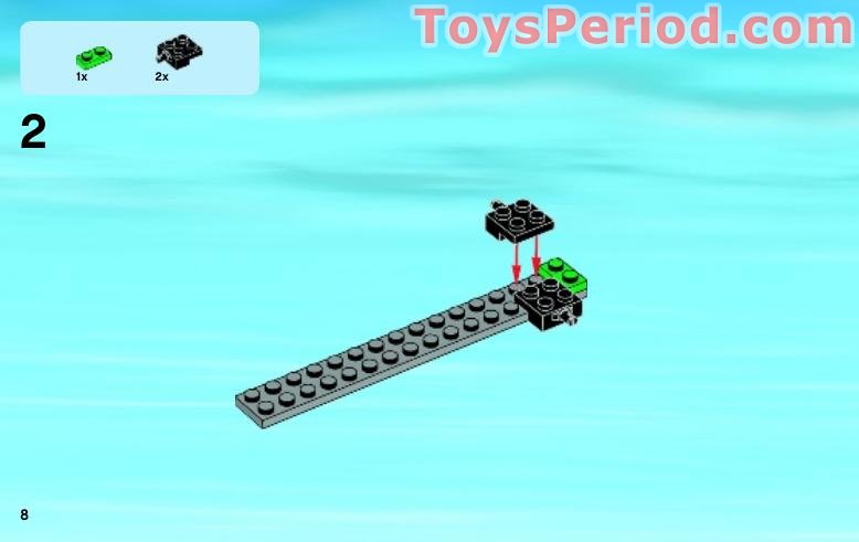 LEGO 60052 Cargo Train Instructions and Parts List