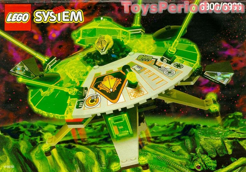 LEGO 6999 Cyber Saucer Instructions and Parts List
