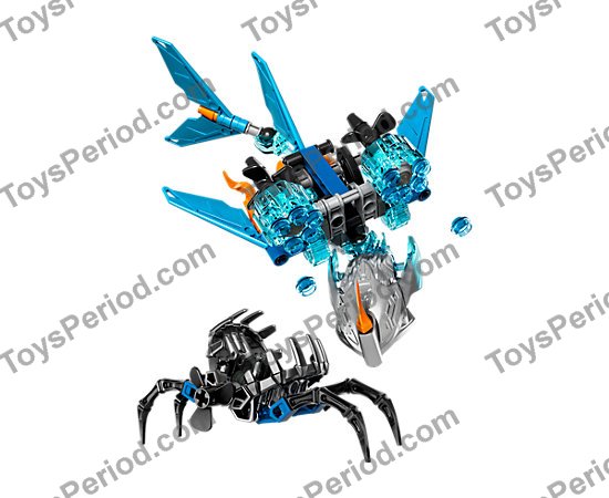 LEGO 71302 Akida Creature of Water Set Parts List