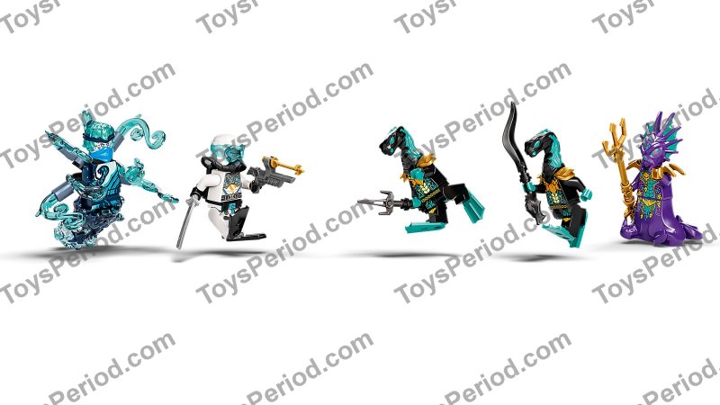 LEGO 71754 Water Dragon Set Parts List