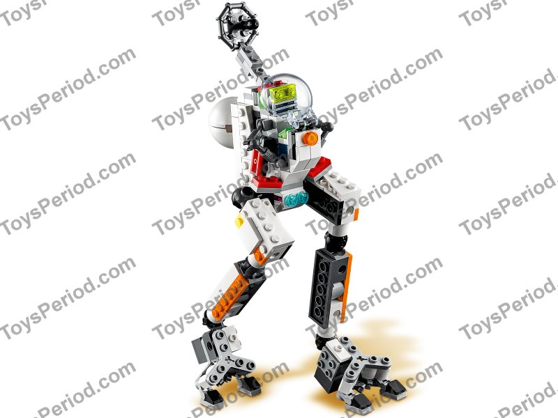 LEGO 31115 Space Mining Mech Set Parts List