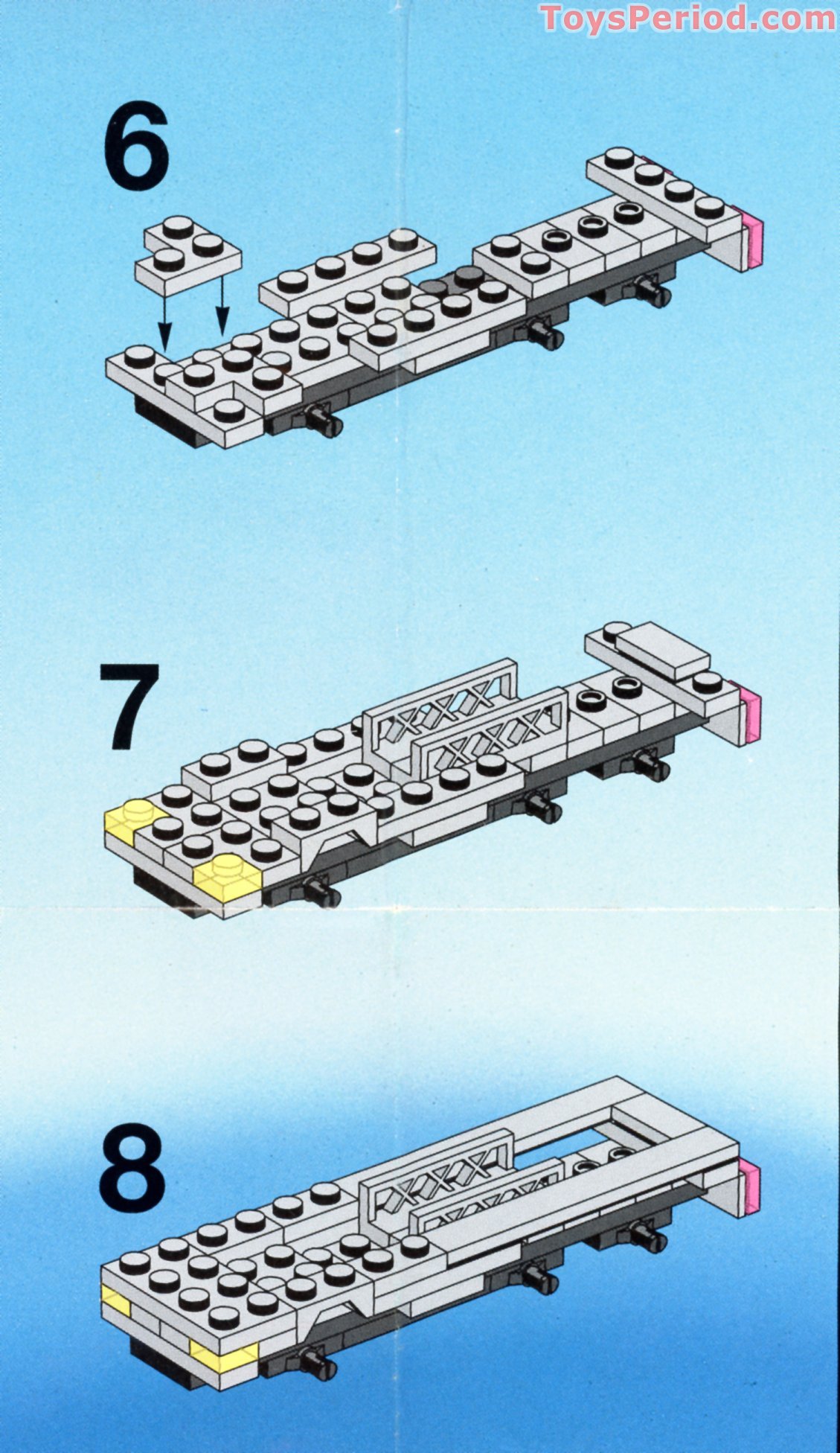 LEGO 6668 Recycle Truck Instructions and Parts List