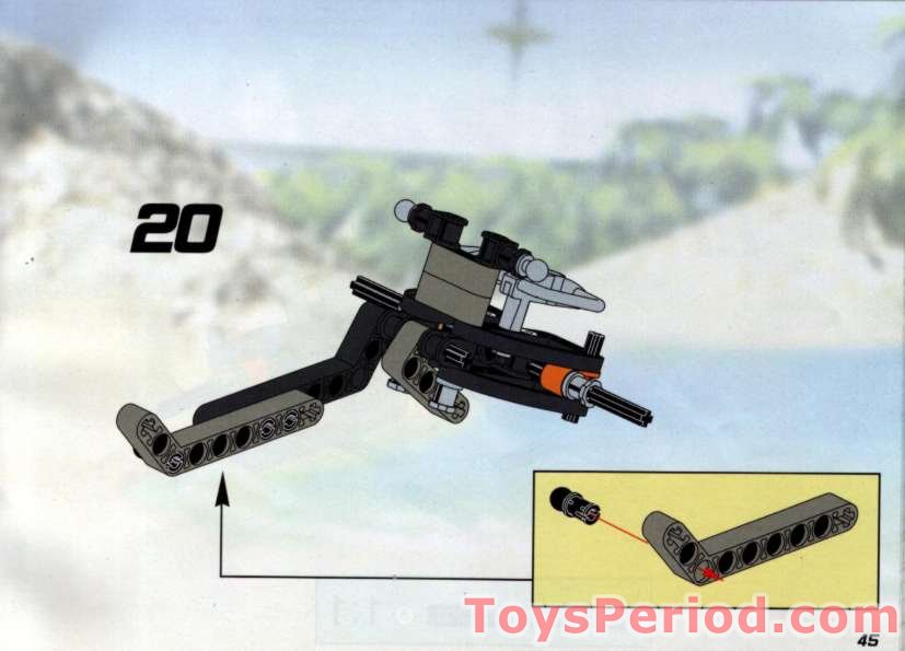 LEGO 8468 Power Crusher Instructions and Parts List