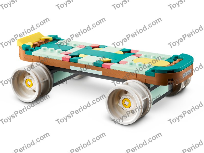LEGO 31148 Retro Roller Skate Set Parts List