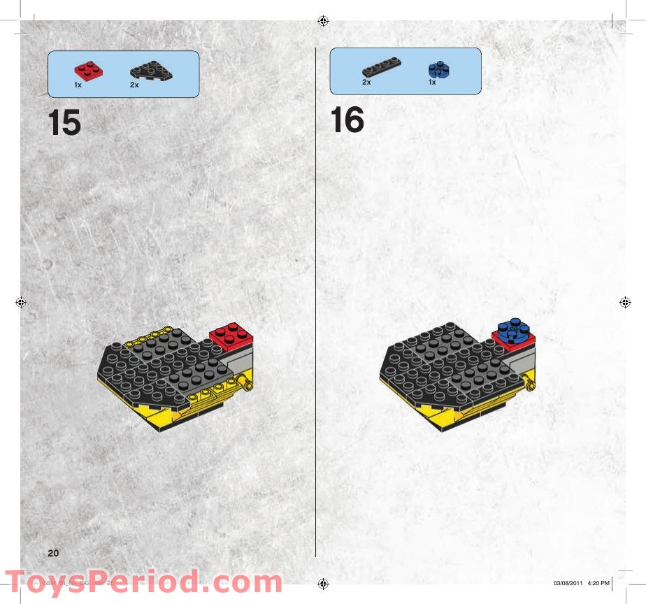 LEGO 5886 T-Rex Hunter Instructions and Parts List