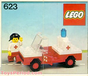 LEGO 623-1 Medic 