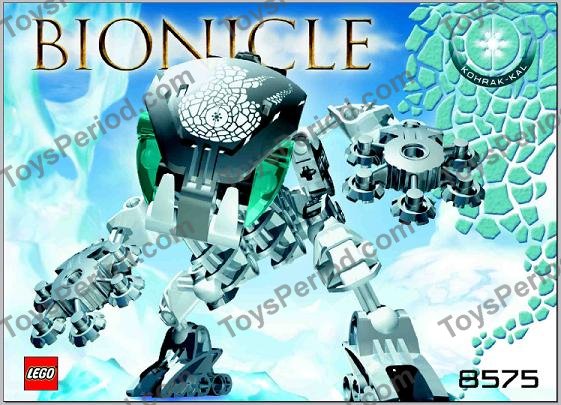 LEGO 8575 Kohrak-Kal Instructions and Parts List