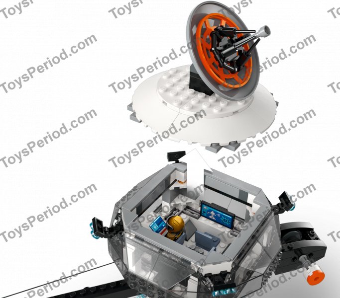 LEGO 60434 Space Base and Rocket Launchpad Set Parts List