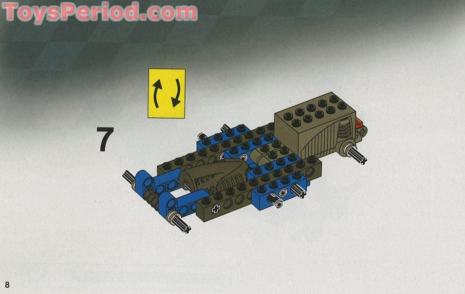 LEGO 8139 Night Blazer Instructions and Parts List