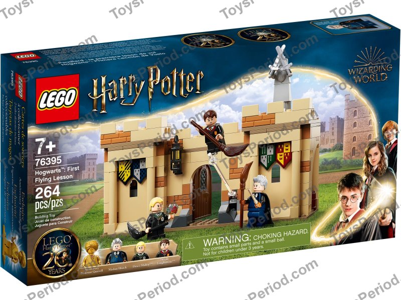 LEGO 76395 Hogwarts First Flying Lesson Set Parts List