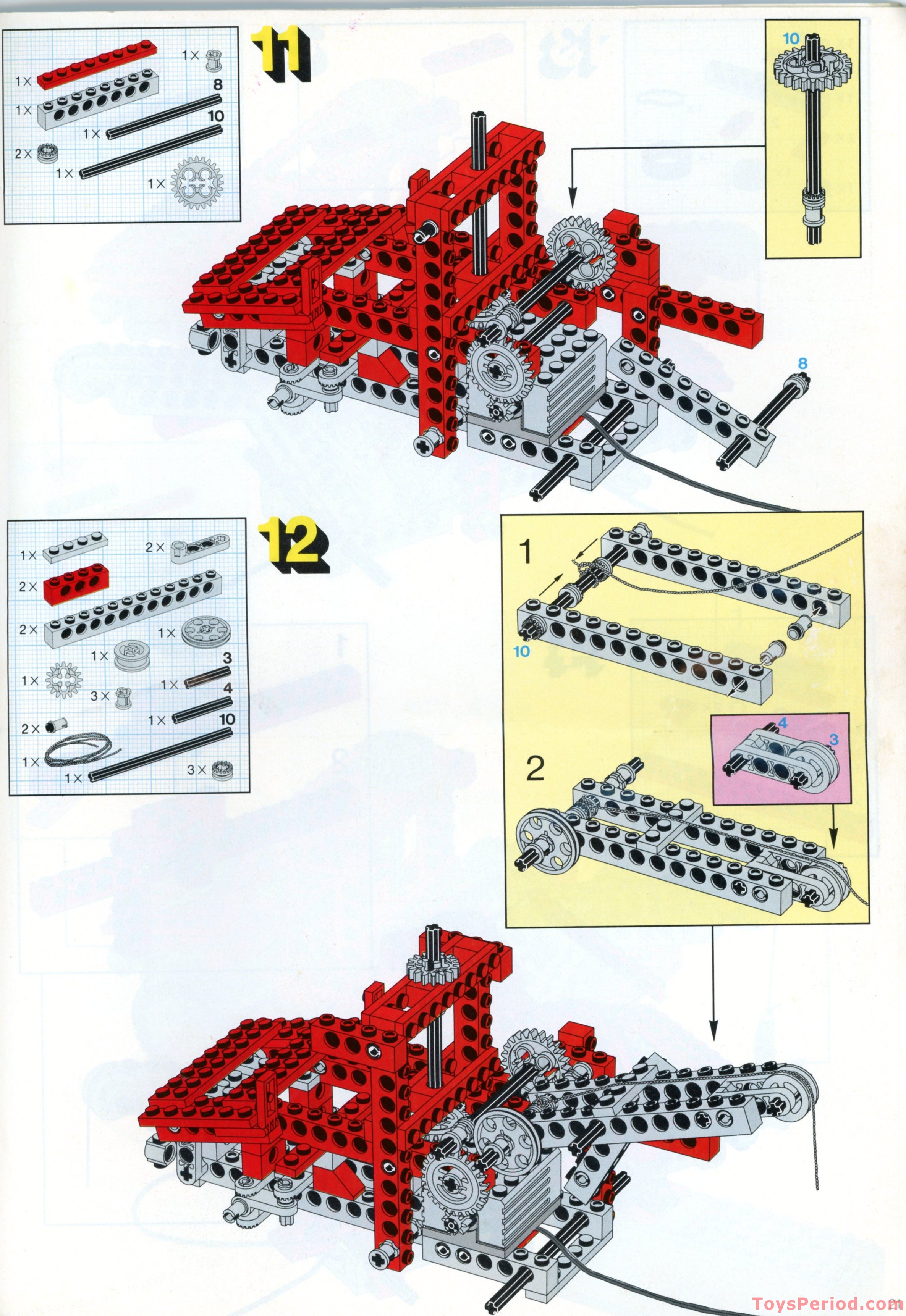 LEGO 8064 Motorized Universal Building Set, 9v Instructions