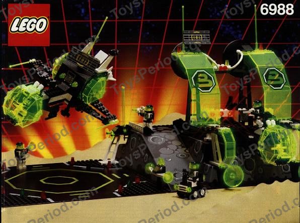 LEGO 6988 Alpha Centauri Outpost Instructions and Parts List
