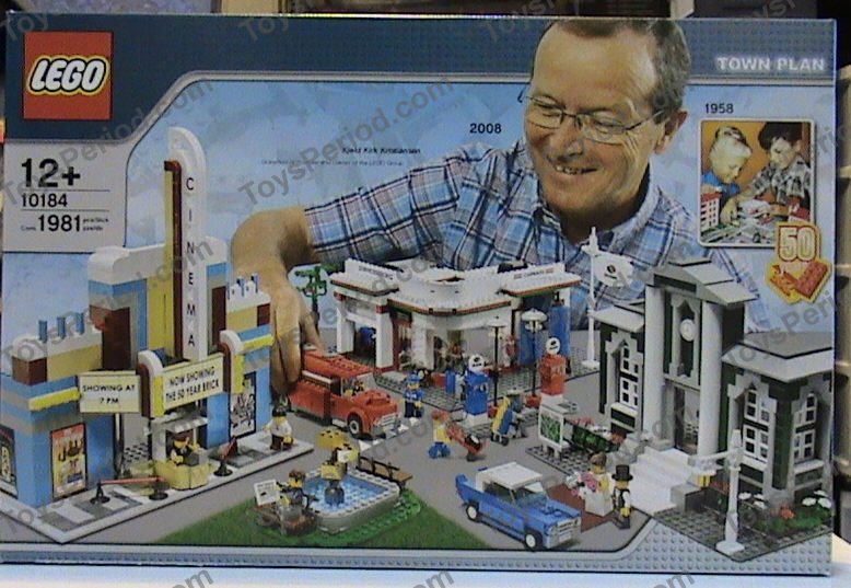 10184 Town Plan Set Parts and Instructions - LEGO Reference Guide