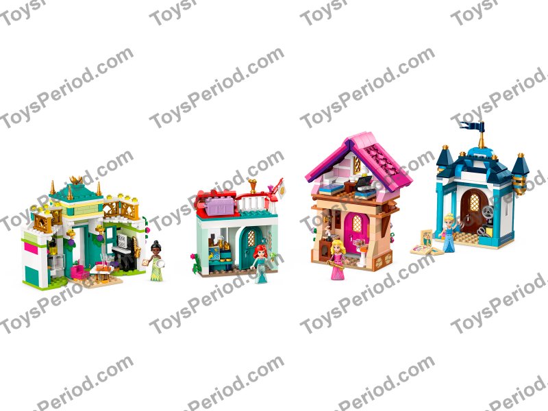 LEGO 43246 Disney Princess Market Adventure Set Parts List