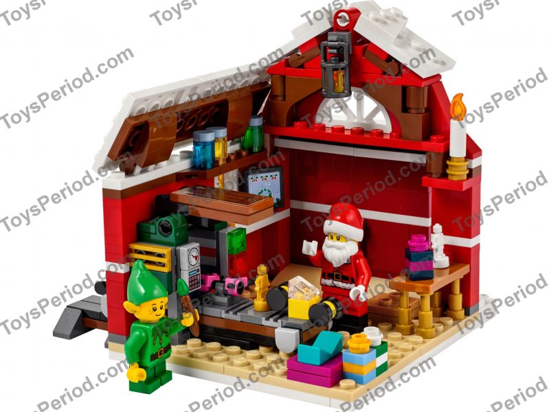 LEGO 40565 Santa's Workshop Set Parts List