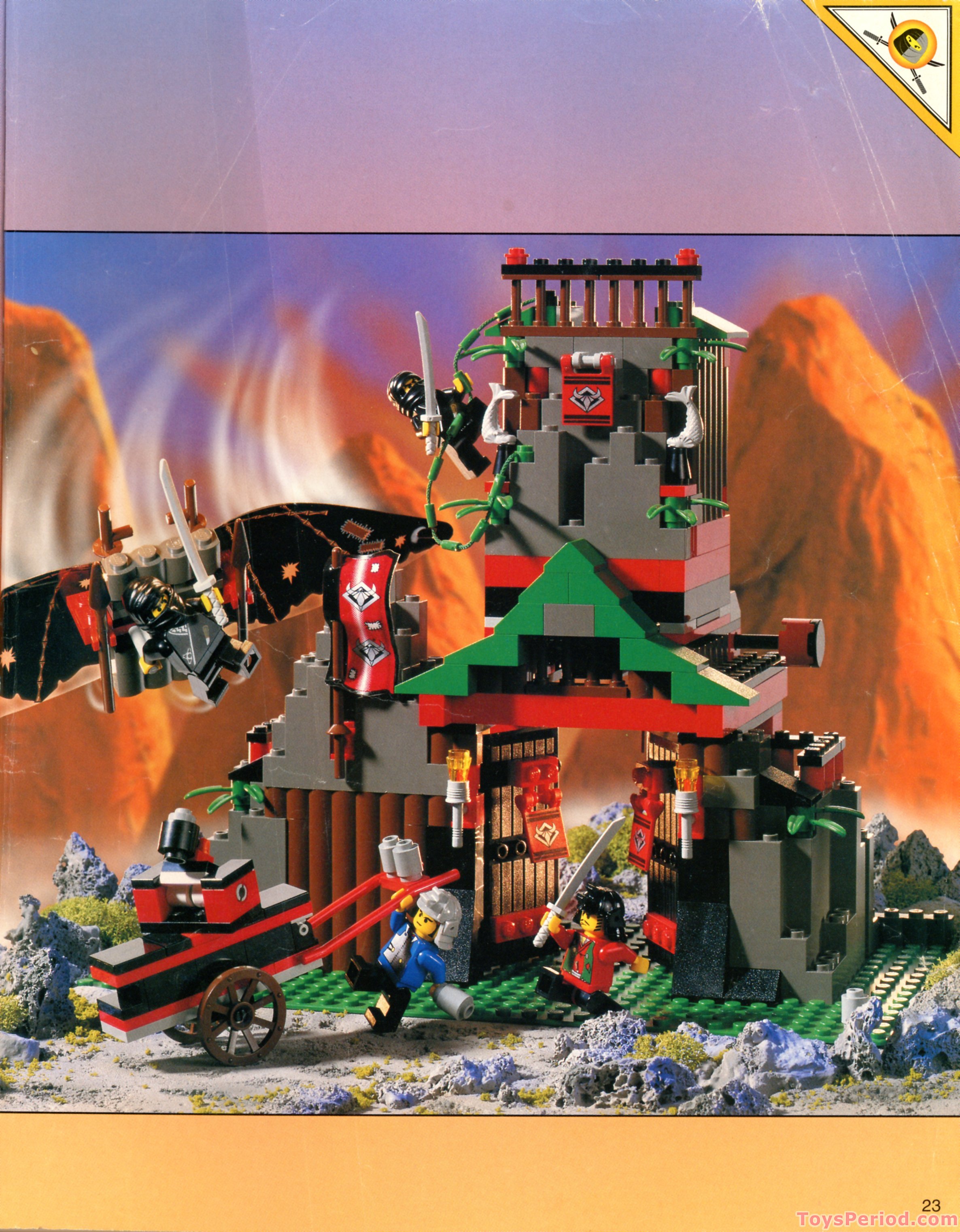 LEGO 6088 Robber's Retreat Instructions and Parts List