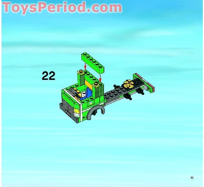 Lego 7633 Construction Site Set Parts Inventory And Instructions – MRFBK