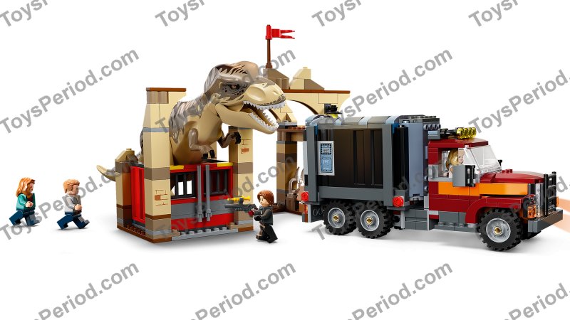 LEGO 76948 T. rex & Atrociraptor Dinosaur Breakout Set Parts List