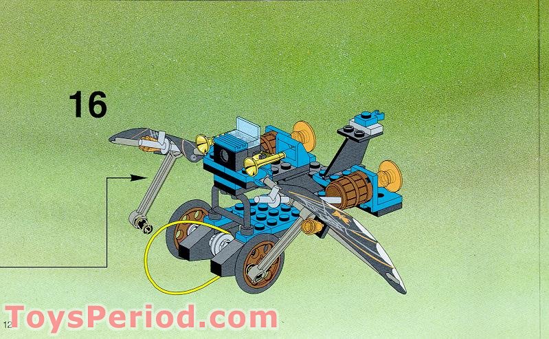 LEGO 6499 Time Tunnelator Instructions and Parts List