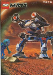 LEGO 7313 Red Planet Protector Instructions and Parts List