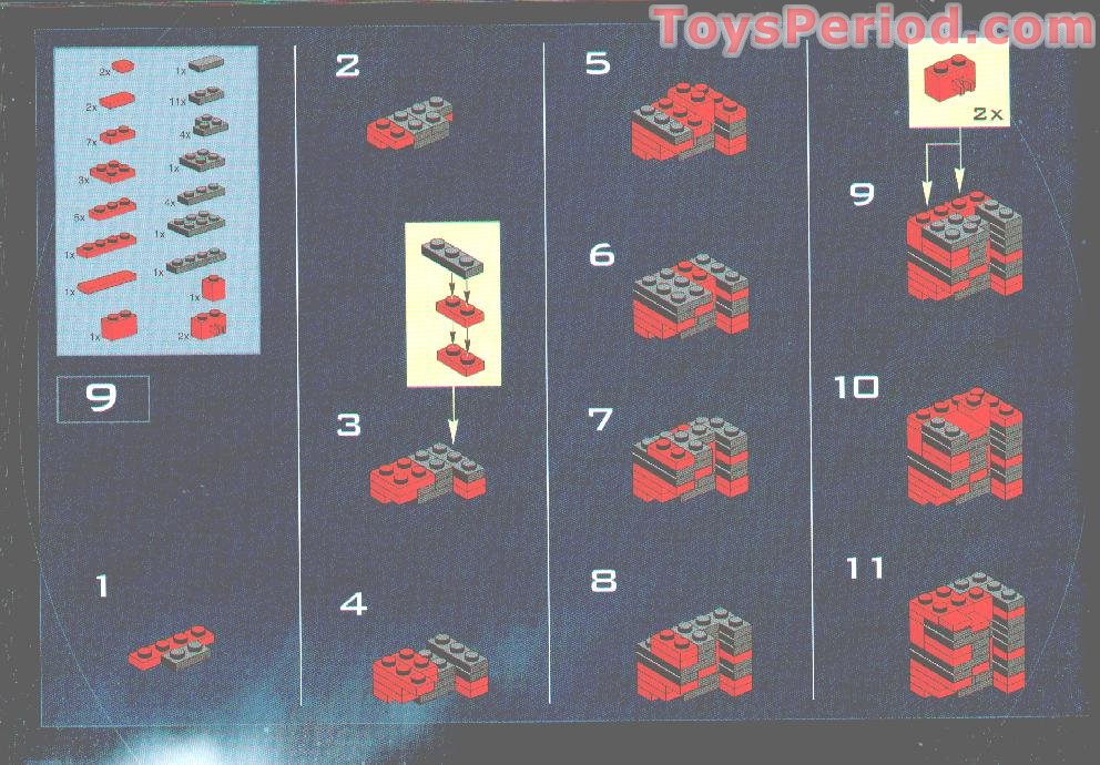 darth maul bust lego