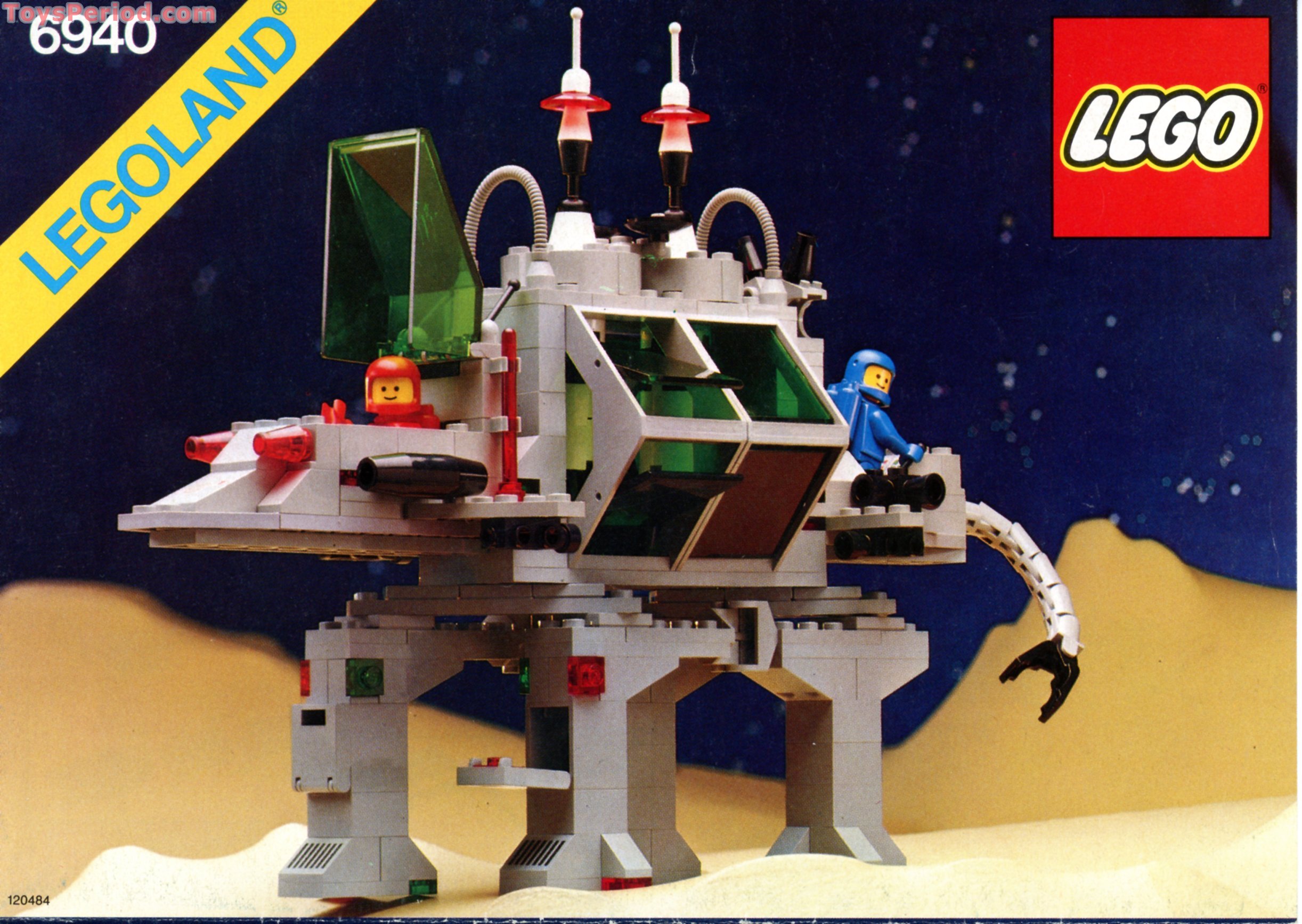 ルルル LEGO 6940 Alien Moon Stalker Instructions and Parts List