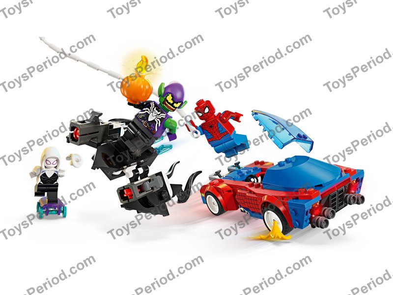 LEGO 76279 Spider-Man Race Car & Venom Green Goblin Set Parts List