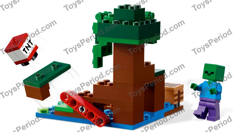LEGO 21240 The Swamp Adventure Set Parts List