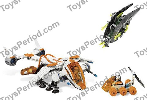 LEGO 7692 MX-71 Recon Dropship Instructions and Parts List